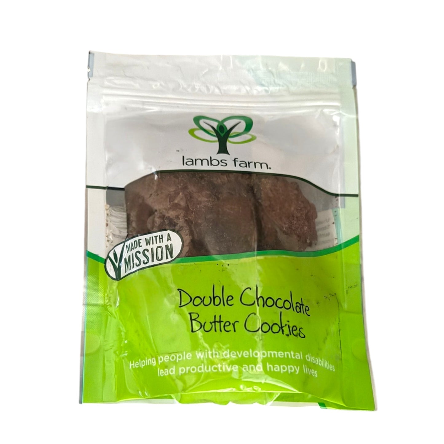 Double chocolate butter cookies