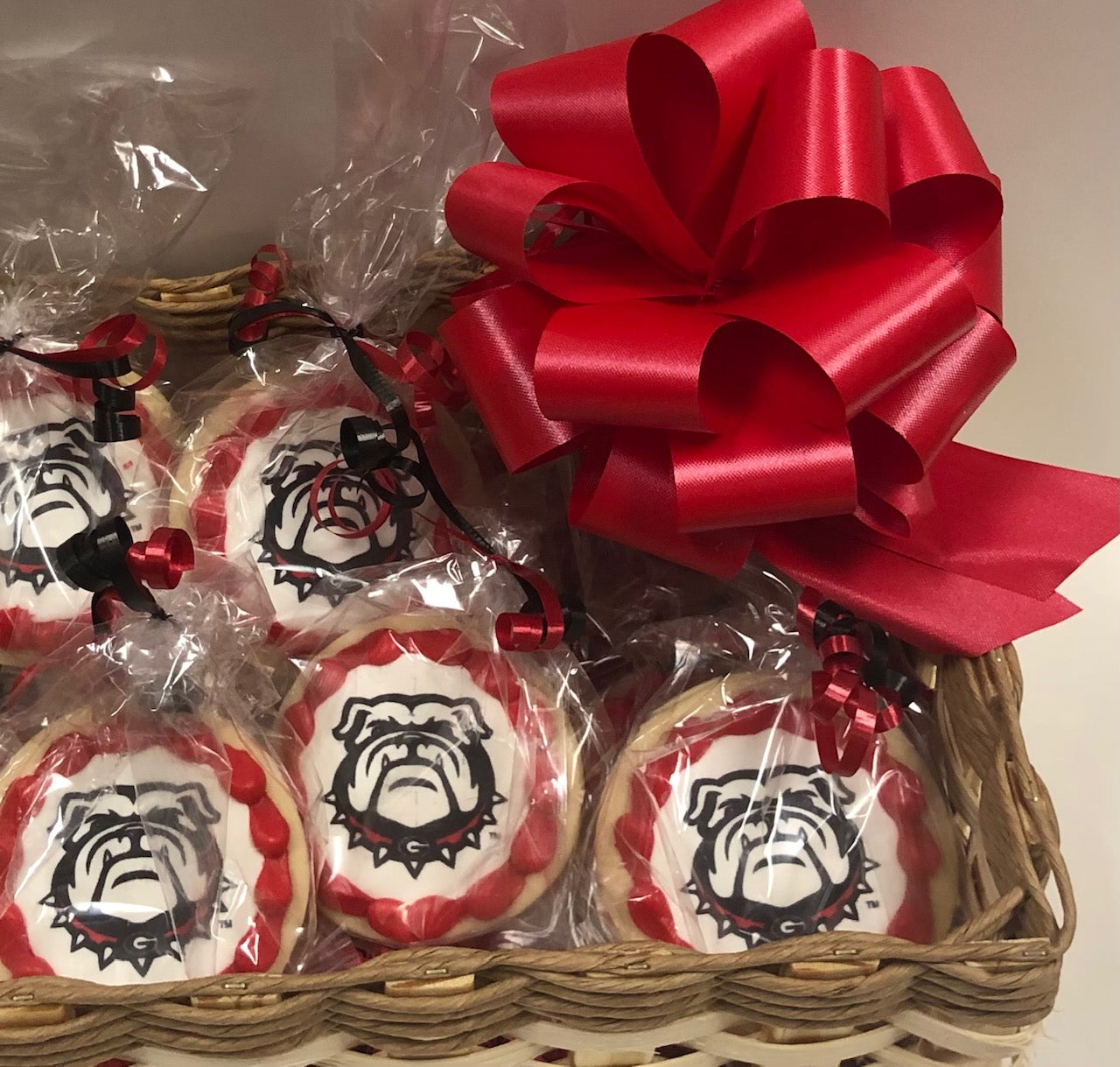 Georgia Bulldog Cookies