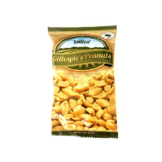Gillespie's salted peanut bags
