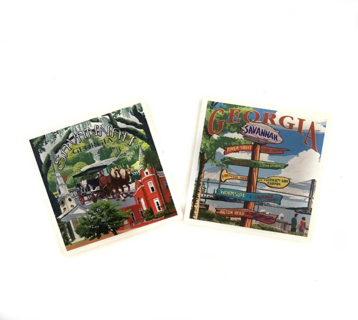 Savannah, Georgia Coasters