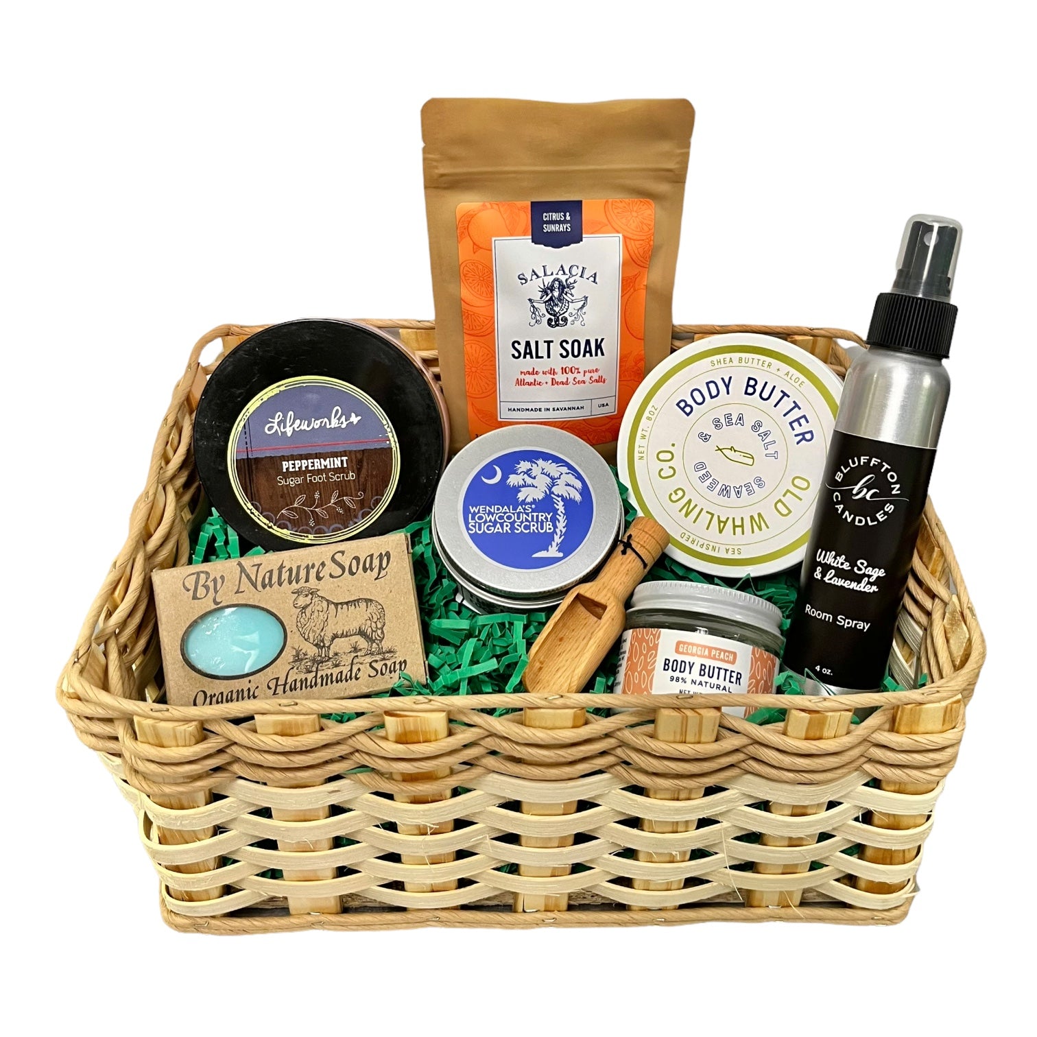Soothing Spa Gift Basket for Women | AuntLauries.com – Aunt Laurie’s