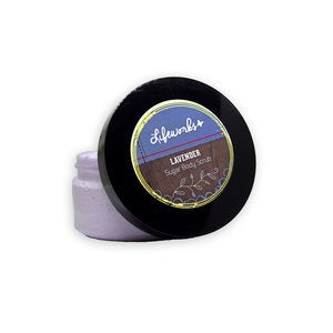 lavender sugar body scrub
