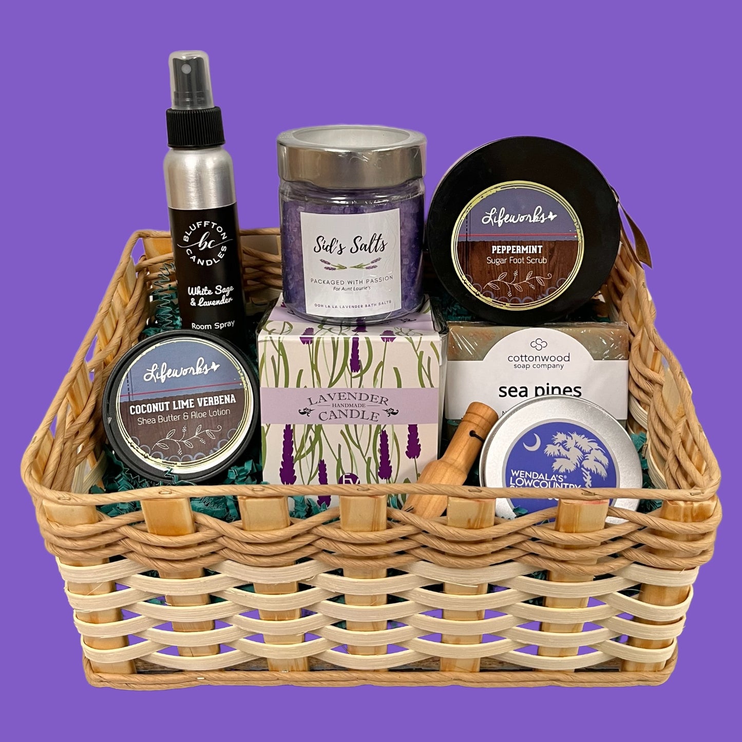 spa gift basket