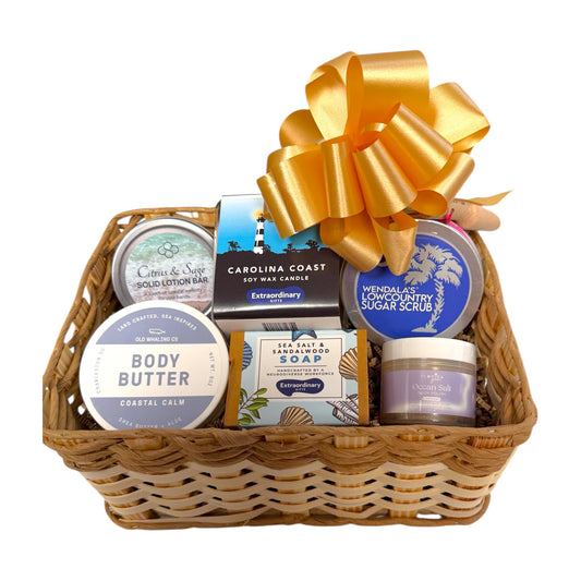 Spa gift basket 