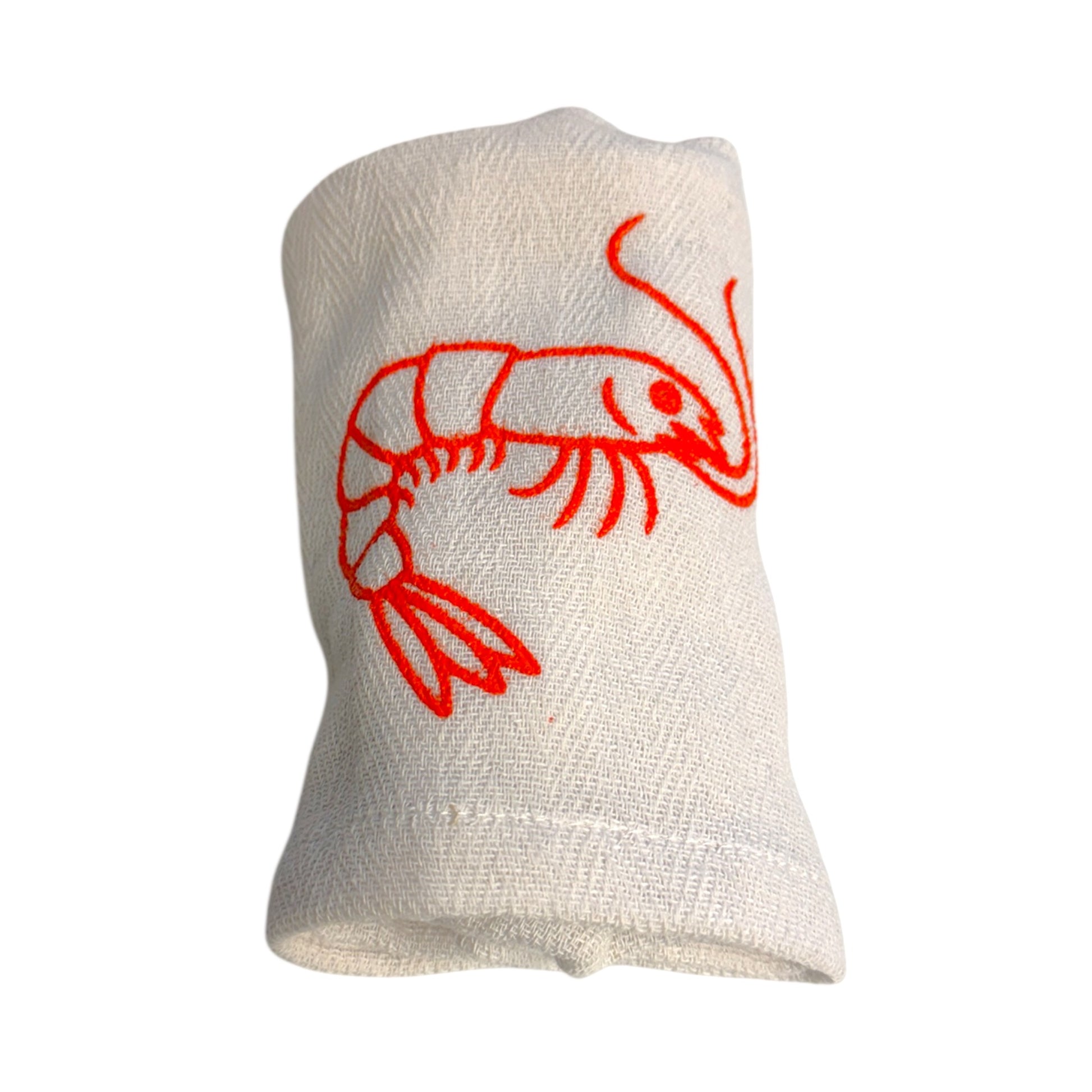 shrimp kitchen towel