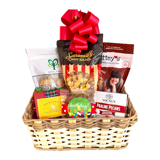 happy birthday gift basket