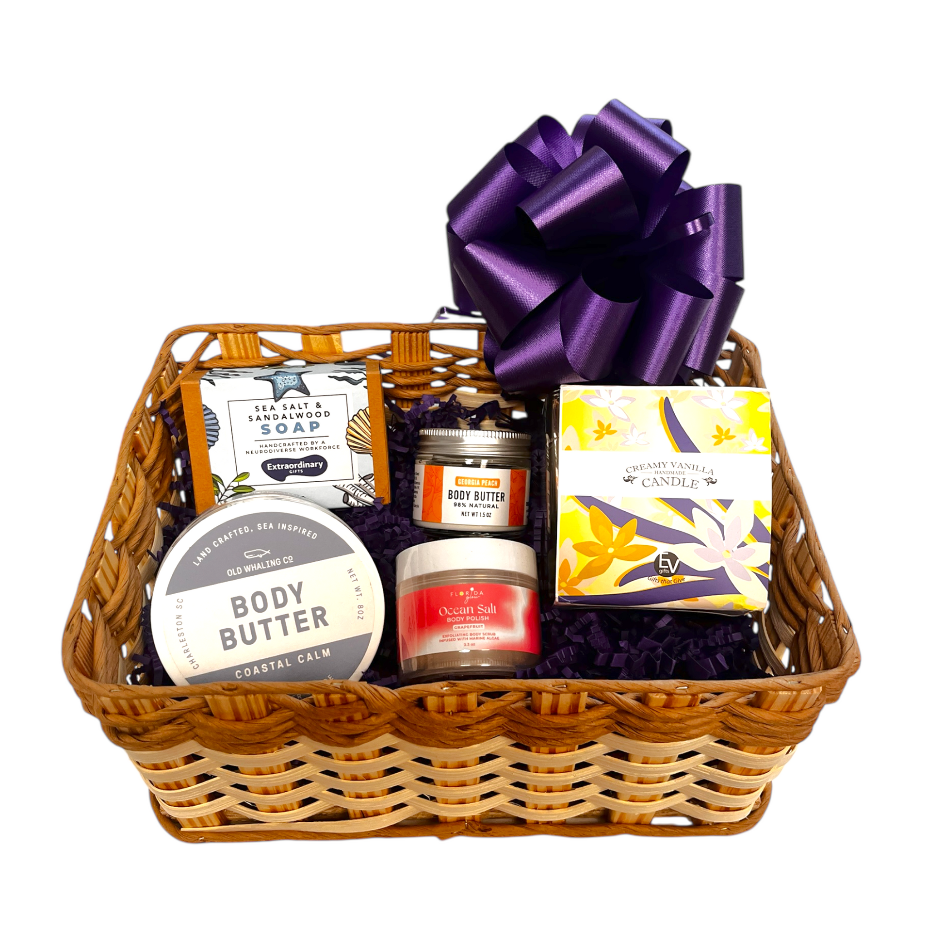 A Day at the Spa Gift Basket – Aunt Laurie's