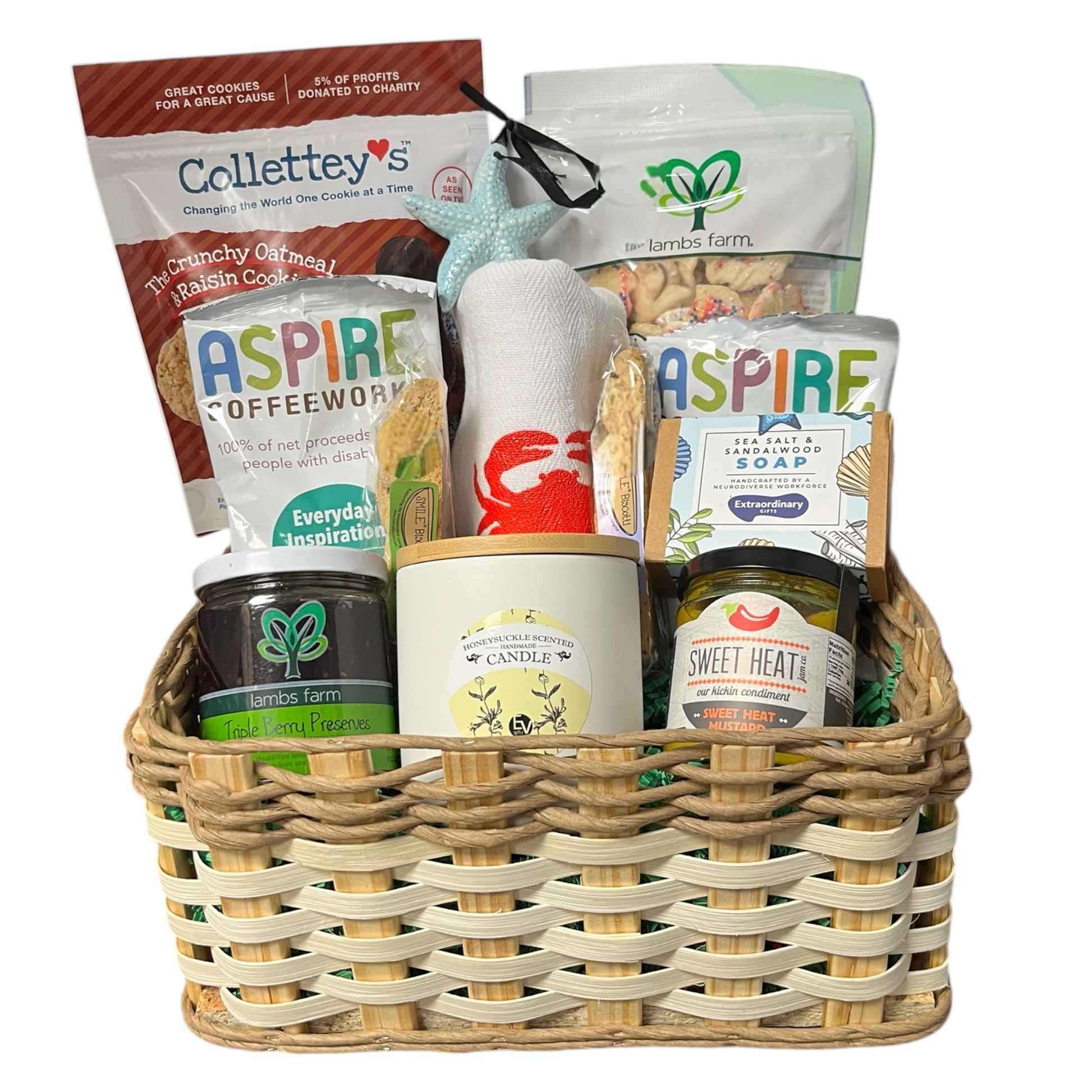 Disability collection gift basket