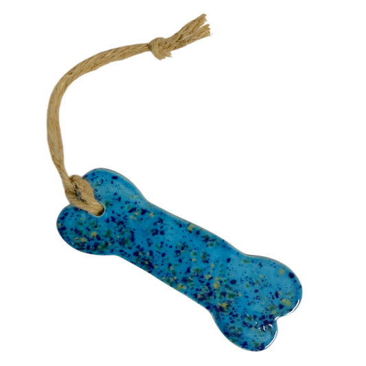 Ceramic Dog Bone Ornaments