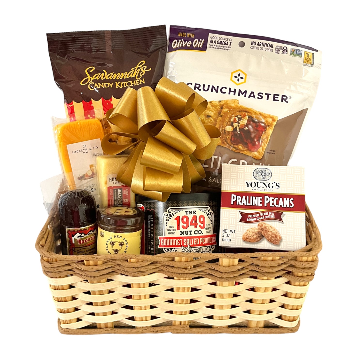 meat and cheese gift basket
