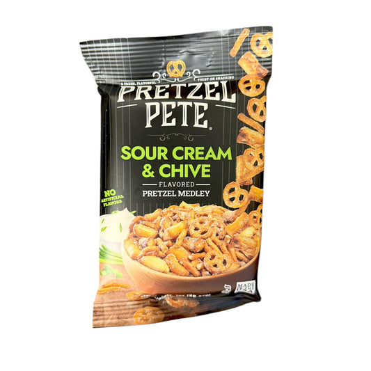 pretzel pete sour cream and chive pretzels