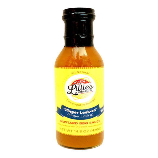 Lillie’s of Charleston - "Finger Leek-en" Mild Mustard BBQ Sauce