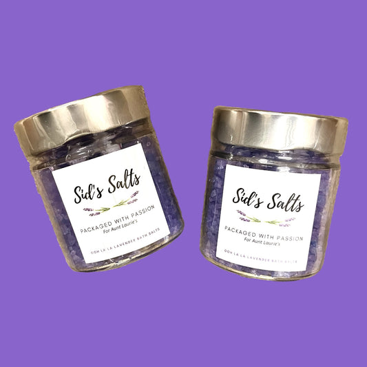 Sid's Salts - Lavender Bath Salts
